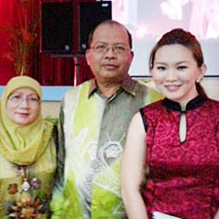 Penang State Secretary & Bernice Wong